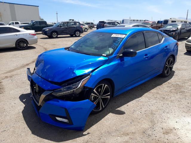 NISSAN SENTRA SR 2020 with VIN 3N1AB8DV2LY310540 - Photo from auction
