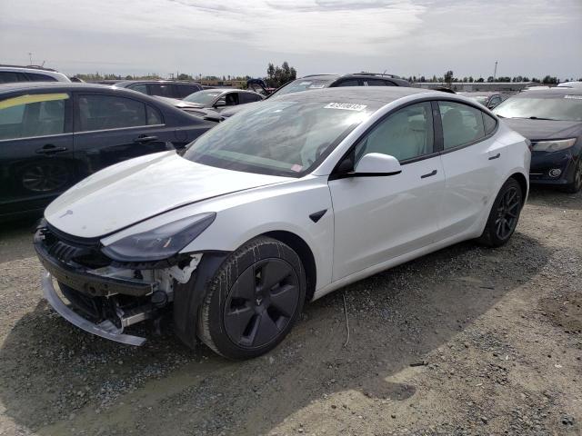 TESLA MODEL 3 2021 with VIN 5YJ3E1EB1MF067535 - Photo from auction