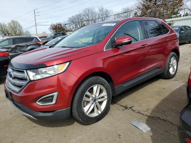FORD EDGE SEL 2015 with VIN 2FMTK3J95FBB72209 - Photo from auction