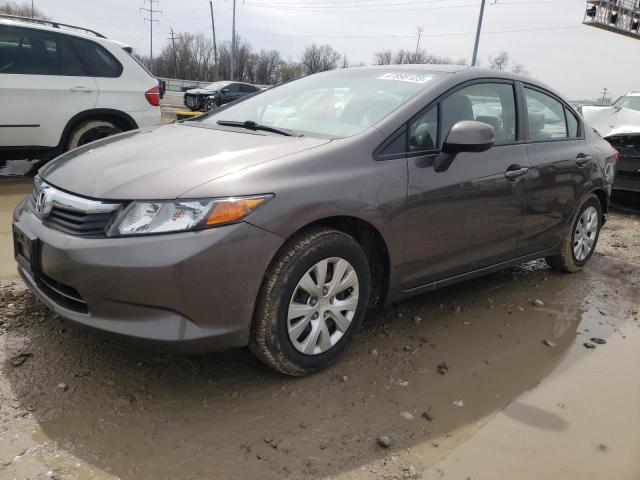 HONDA CIVIC LX 2012 with VIN 19XFB2F55CE040444 - Photo from auction