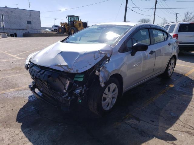 NISSAN VERSA S 2022 with VIN 3N1CN8DV4NL855834 - Photo from auction