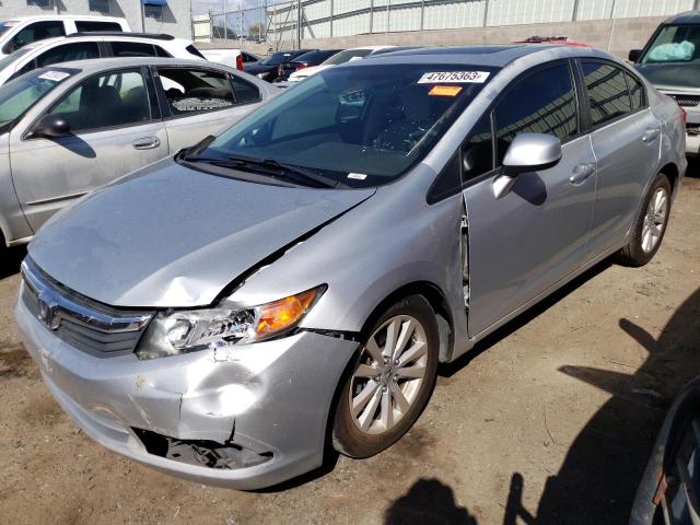 HONDA CIVIC EX 2012 with VIN 2HGFB2F88CH319189 - Photo from auction