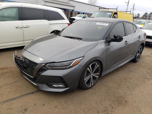 NISSAN SENTRA SR 2020 with VIN 3N1AB8DV8LY303463 - Photo from auction