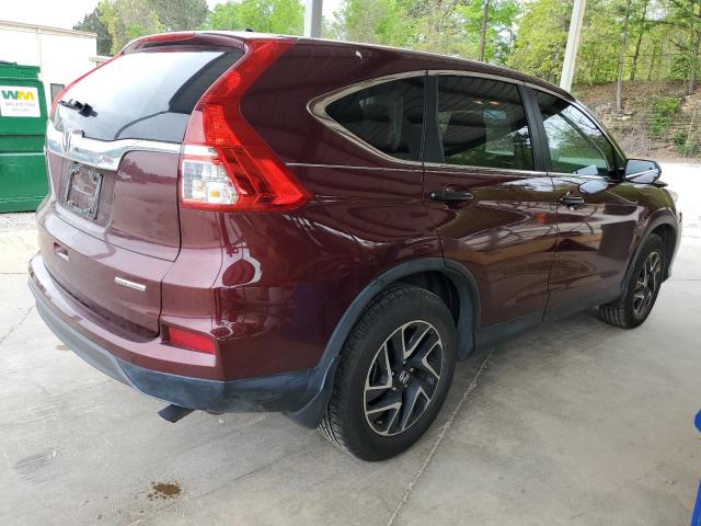 Photo 3 from auction – 2016 HONDA CR-V SE with VIN 2HKRM3H46GH533617