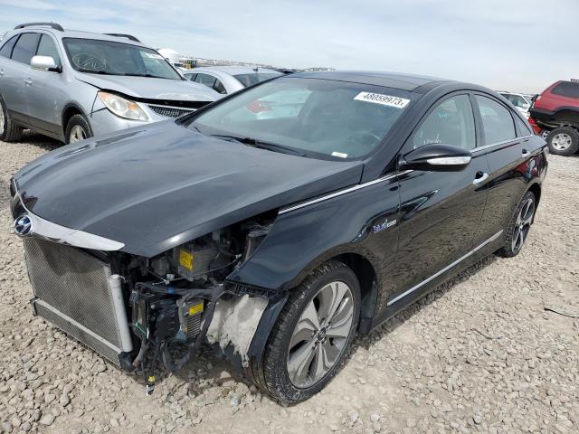 HYUNDAI SONATA HYB 2014 with VIN KMHEC4A4XEA110251 - Photo from auction