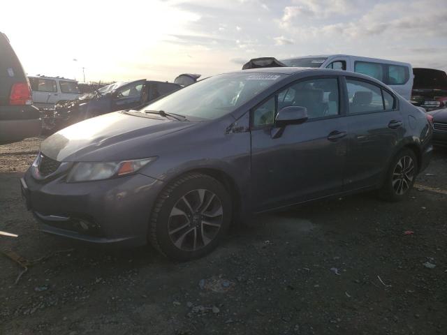 HONDA CIVIC EXL 2013 with VIN 19XFB2F93DE220199 - Photo from auction