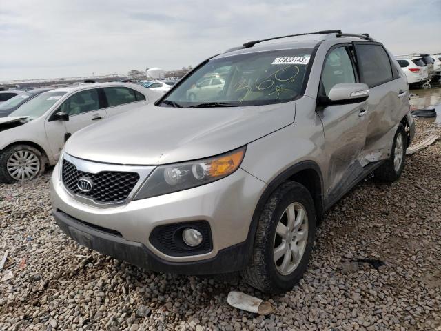 KIA SORENTO LX 2013 with VIN 5XYKTDA2XDG341364 - Photo from auction