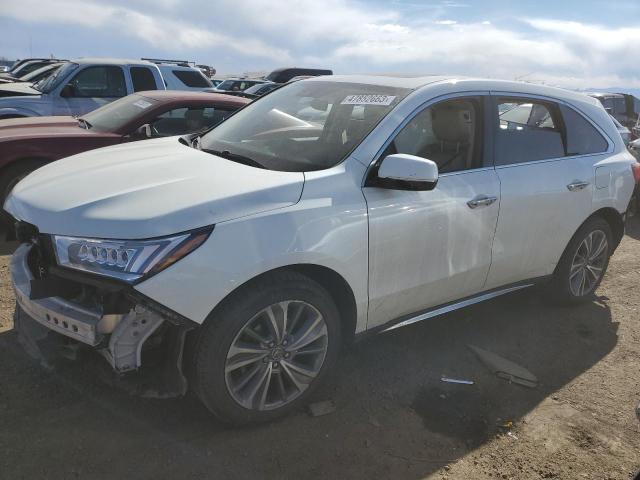 ACURA MDX TECHNO 2017 with VIN 5FRYD4H58HB010589 - Photo from auction