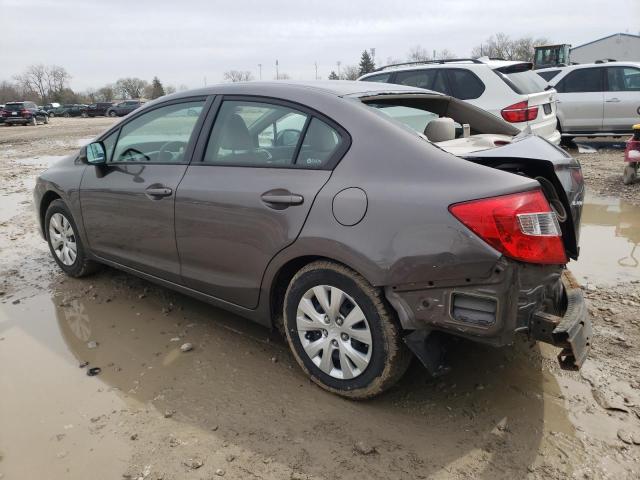 Photo 2 from auction – 2012 HONDA CIVIC LX with VIN 19XFB2F55CE040444