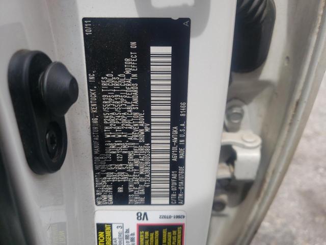 Photo 14 from auction – 2011 TOYOTA VENZA with VIN 4T3ZA3BB2BU053804