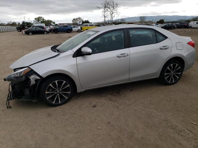 TOYOTA COROLLA L 2019 with VIN 2T1BURHE9KC193890 - Photo from auction
