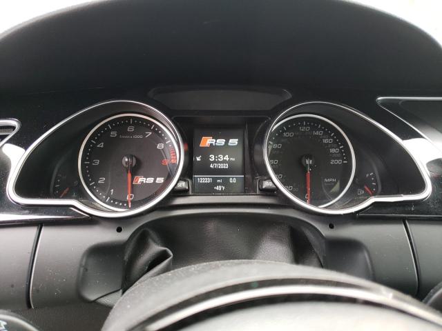 Photo 9 from auction – 2013 AUDI RS5 with VIN WUAC6AFR2DA902272