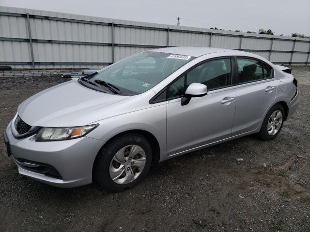 HONDA CIVIC LX 2013 with VIN 19XFB2F53DE040962 - Photo from auction