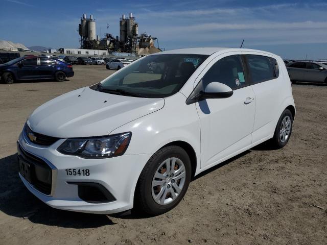 CHEVROLET SONIC 2019 with VIN 1G1JG6SB7K4136096 - Photo from auction
