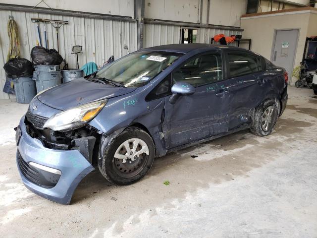 KIA RIO LX 2016 with VIN KNADM4A38G6553036 - Photo from auction