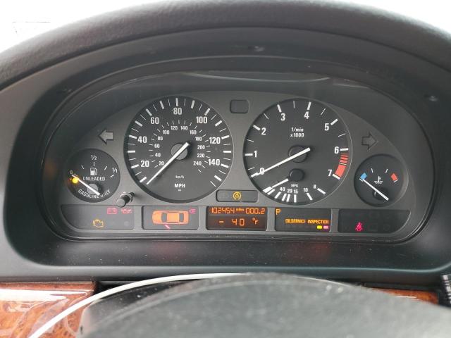 Photo 9 from auction – 2000 BMW 528 I AUTO with VIN WBADM6345YGU04922