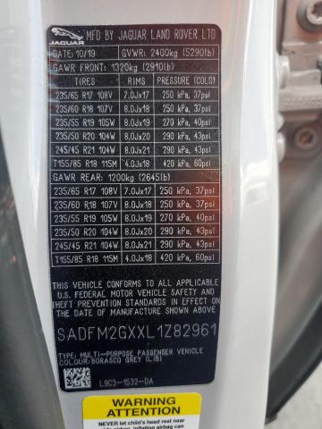 Photo 14 from auction – 2020 JAGUAR E-PACE R-D with VIN SADFM2GXXL1Z82961