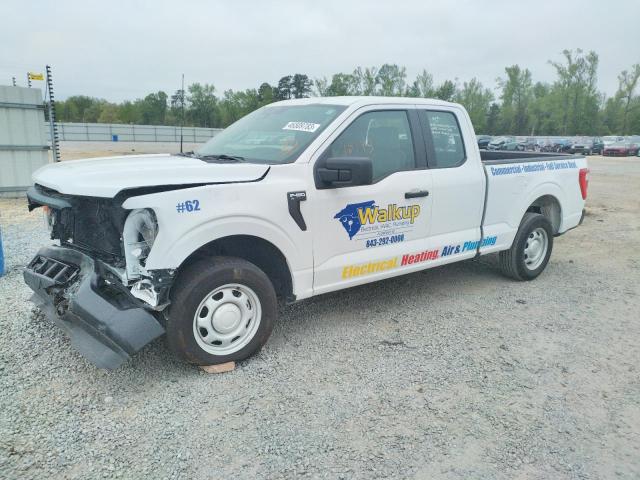 FORD F150 SUPER 2021 with VIN 1FTEX1CP0MKF10262 - Photo from auction