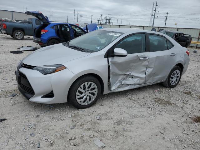 TOYOTA COROLLA L 2018 with VIN 2T1BURHE3JC069161 - Photo from auction