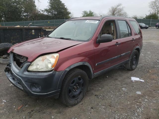 Photo 1 from auction – 2005 HONDA CR-V LX with VIN JHLRD68505C015430
