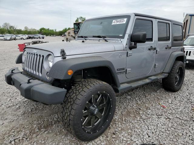 JEEP WRANGLER U 2015 with VIN 1C4BJWDG7FL672144 - Photo from auction
