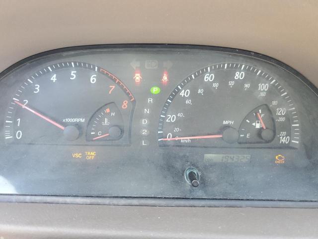 Photo 9 from auction – 2002 TOYOTA CAMRY LE with VIN 4T1BF30K12U014314