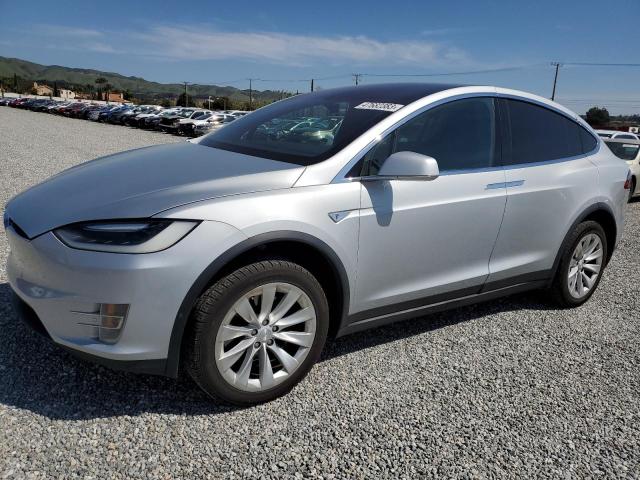 TESLA MODEL X 2016 with VIN 5YJXCAE26GF012851 - Photo from auction