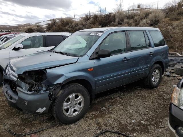 Photo 1 from auction – 2006 HONDA PILOT LX with VIN 2HKYF18146H561026