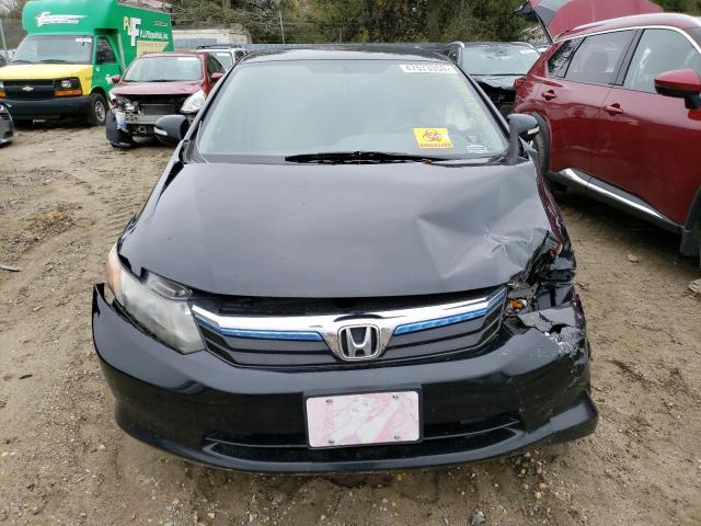 Photo 5 from auction – 2012 HONDA CIVIC HYBR with VIN JHMFB4F34CS006162