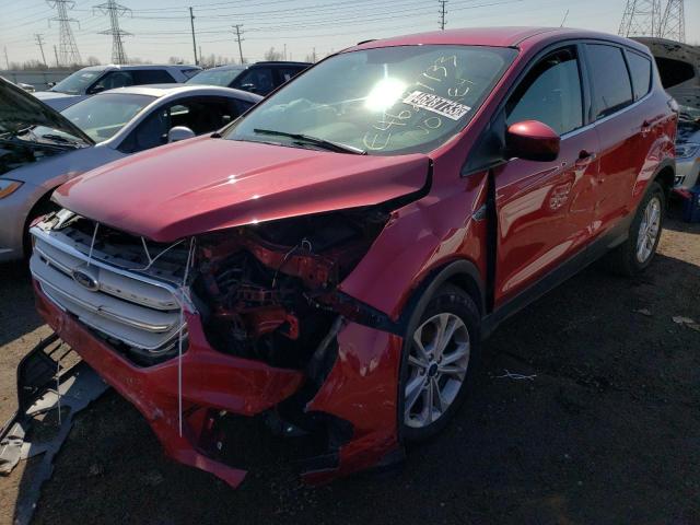 FORD ESCAPE SE 2017 with VIN 1FMCU9GD2HUF07805 - Photo from auction