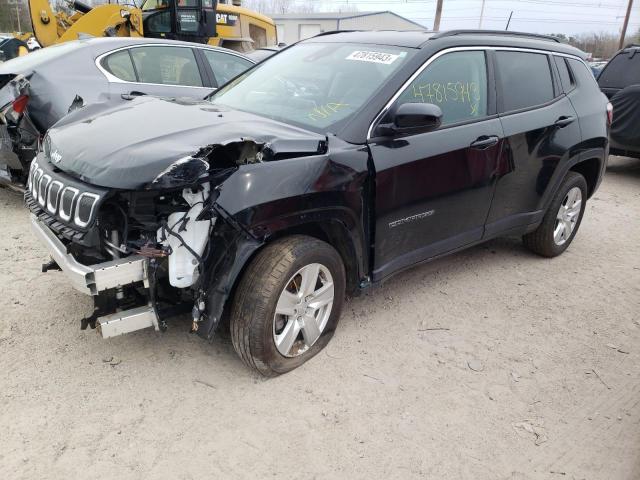 JEEP COMPASS LA 2022 with VIN 3C4NJDBB0NT123428 - Photo from auction