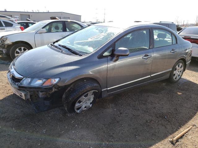 HONDA CIVIC LX 2010 with VIN 19XFA1F50AE006857 - Photo from auction