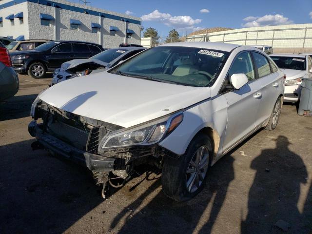 HYUNDAI SONATA SE 2017 with VIN 5NPE24AF2HH555170 - Photo from auction
