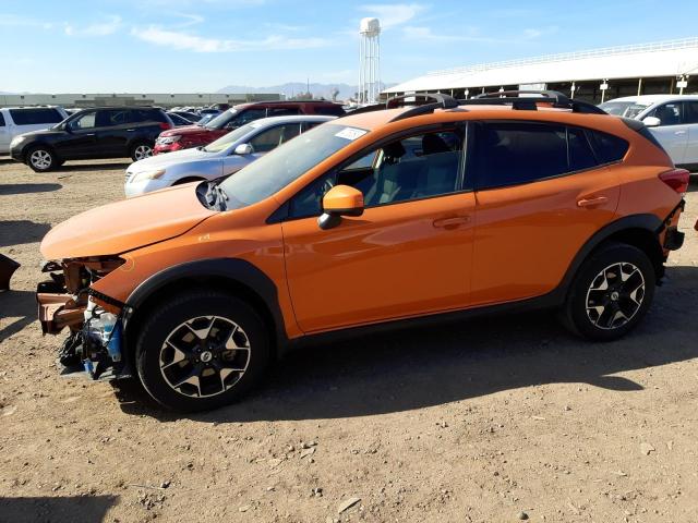 SUBARU CROSSTREK 2018 with VIN JF2GTABC7JH320584 - Photo from auction