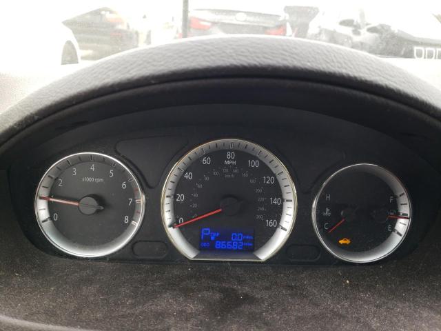 Photo 9 from auction – 2009 HYUNDAI SONATA SE with VIN 5NPEU46F49H569995
