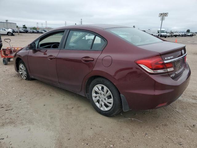 Photo 2 from auction – 2014 HONDA CIVIC LX with VIN 19XFB2F51EE057972