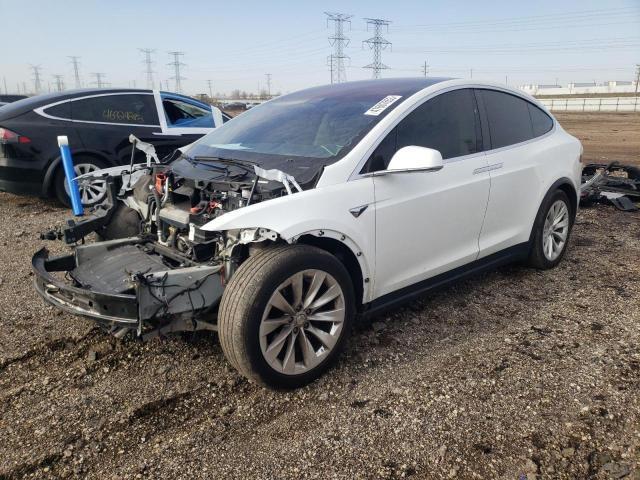 TESLA MODEL X 2017 with VIN 5YJXCAE20HF077289 - Photo from auction