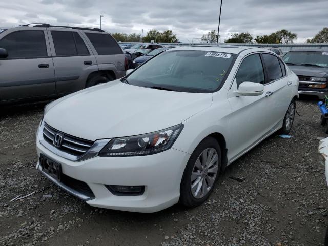 HONDA ACCORD EX 2014 with VIN 1HGCR2F7XEA217805 - Photo from auction