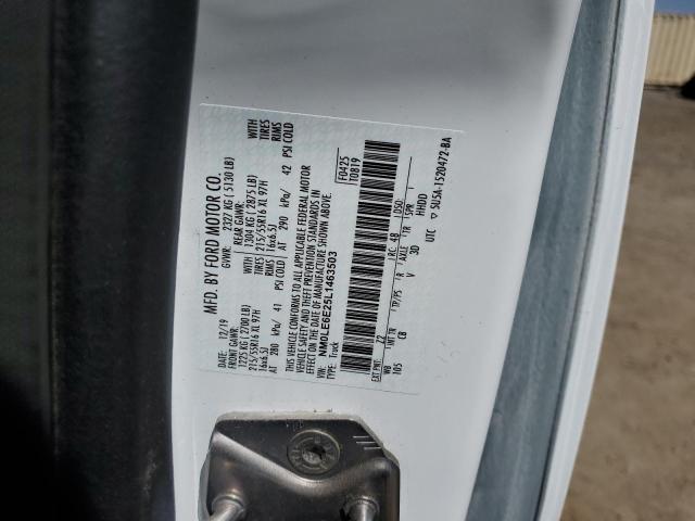 Photo 14 from auction – 2020 FORD TRANSIT CO with VIN NM0LE6E25L1463503