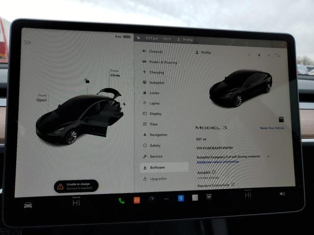 Photo 9 from auction – 2023 TESLA MODEL 3 with VIN 5YJ3E1EA3PF450761