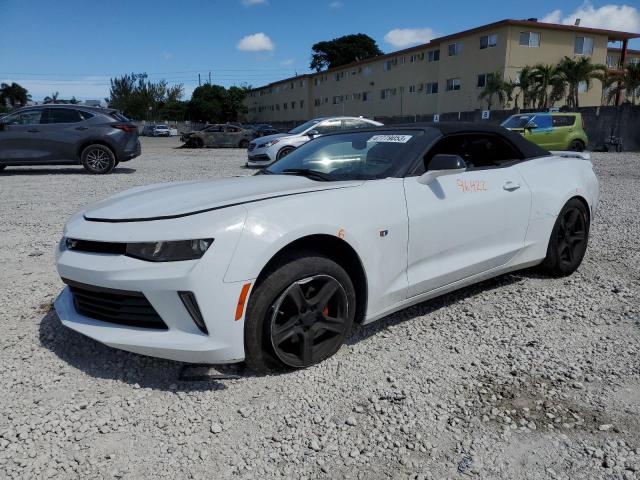 CHEVROLET CAMARO LT 2018 with VIN 1G1FB3DX6J0121641 - Photo from auction