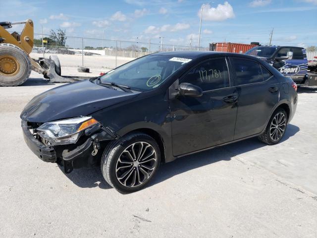 TOYOTA COROLLA L 2014 with VIN 2T1BURHEXEC086593 - Photo from auction