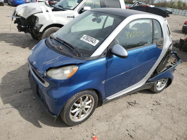 SMART FORTWO PUR 2008 with VIN WMEEJ31X58K201202 - Photo from auction