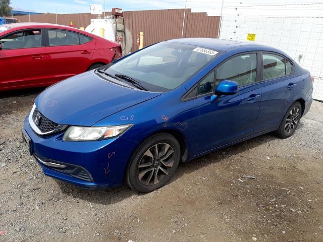 HONDA CIVIC EX 2013 with VIN 2HGFB2F82DH530471 - Photo from auction