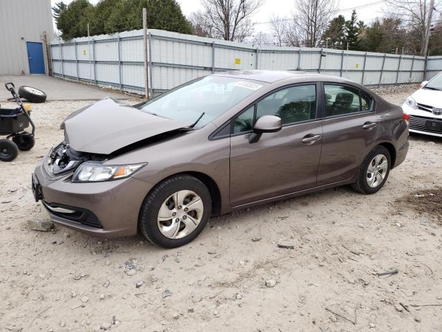 Photo 1 from auction – 2013 HONDA CIVIC LX with VIN 2HGFB2F53DH525849