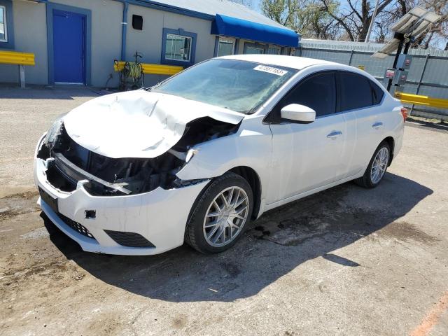 NISSAN SENTRA S 2017 with VIN 3N1AB7AP3HY283498 - Photo from auction