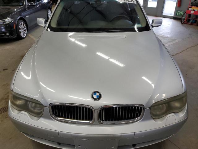 Photo 11 from auction – 2002 BMW 745 I with VIN WBAGL63442DP60304