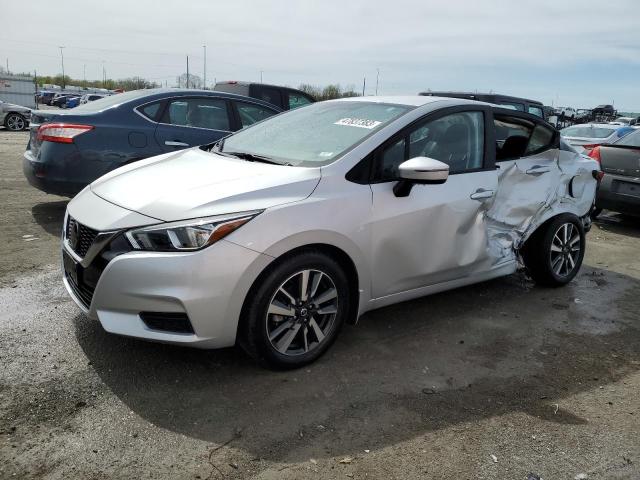NISSAN VERSA SV 2021 with VIN 3N1CN8EV8ML825622 - Photo from auction