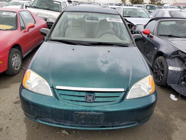 Photo 5 from auction – 2001 HONDA CIVIC LX with VIN 2HGES15561H557486