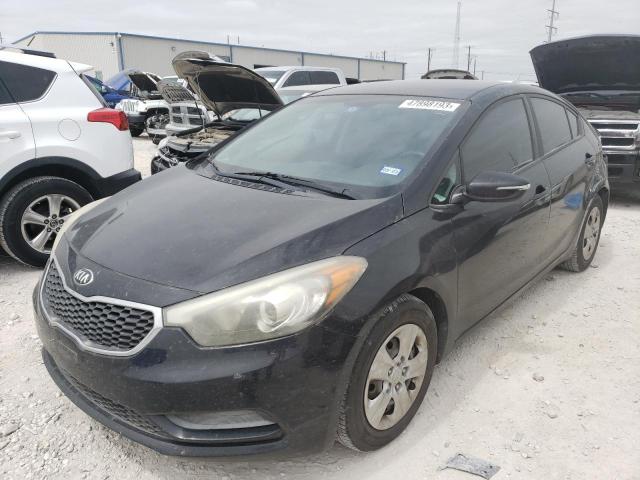 KIA FORTE LX 2015 with VIN KNAFX4A66F5325292 - Photo from auction